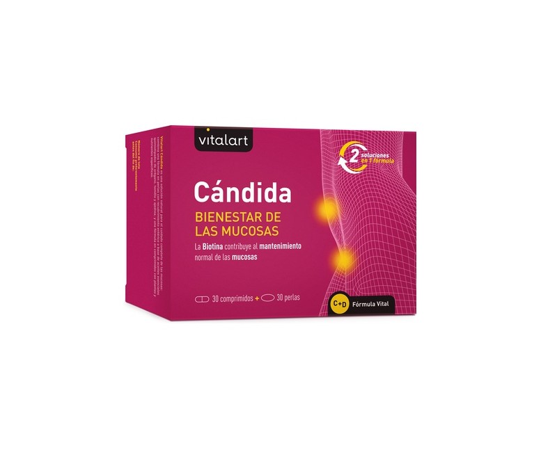 Cándida 30 comprimidos + 30 perlas VITALART