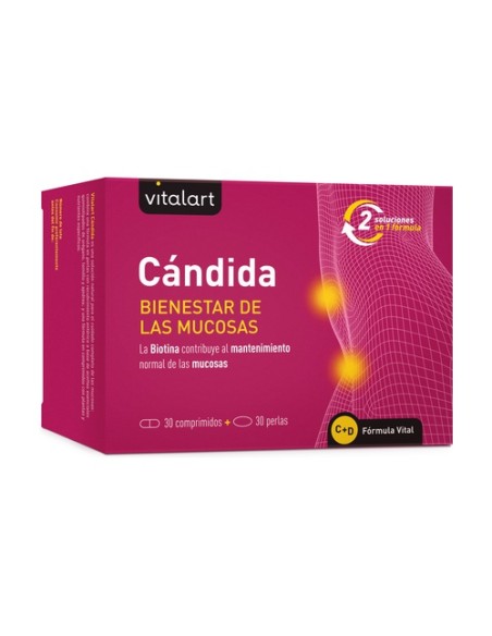 Cándida 30 comprimidos + 30 perlas VITALART