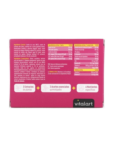 Cándida 30 comprimidos + 30 perlas VITALART