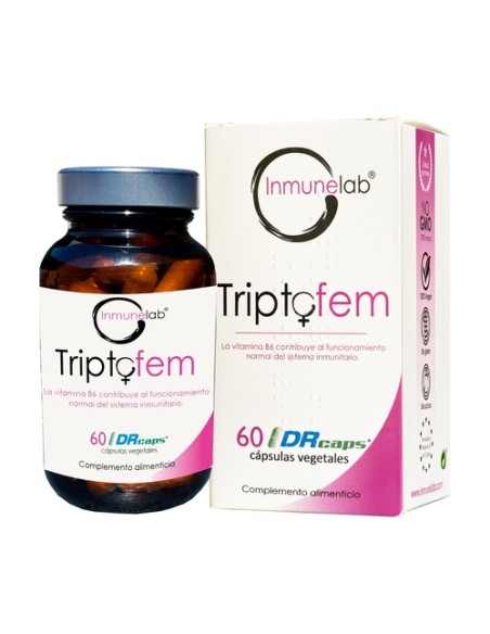 Triptofem, equilibrio emocional 60 cápsulas de 840mg Inmunelab