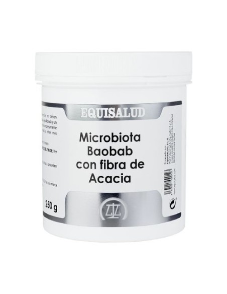 Microbiota baobab con fibra de acacia 250 ml de polvo Equisalud