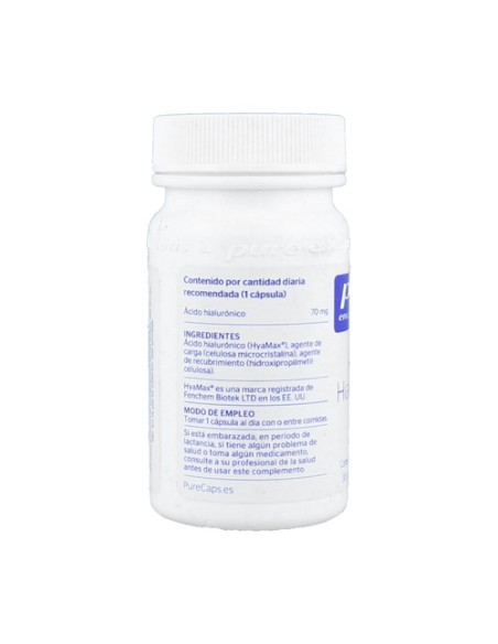 Ácido Hialurónico 30 cápsulas Pure Encapsulations
