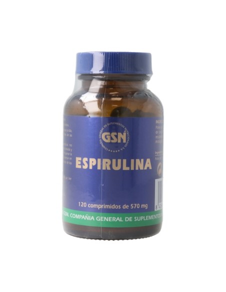 Espirulina 120 comprimidos de 300mg Gsn