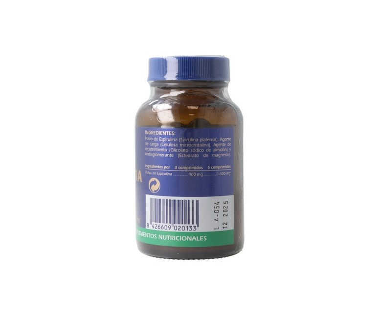 Espirulina 120 comprimidos de 300mg Gsn