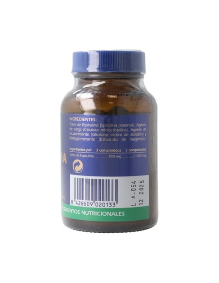 Espirulina 120 comprimidos de 300mg Gsn