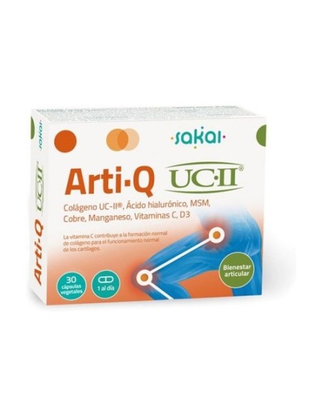 Arti-Q UCII bienestar articular 30 cápsulas Sakai