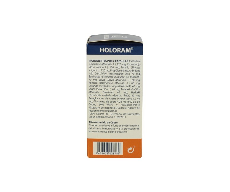 Holoram Soluban 60 cápsulas Equisalud