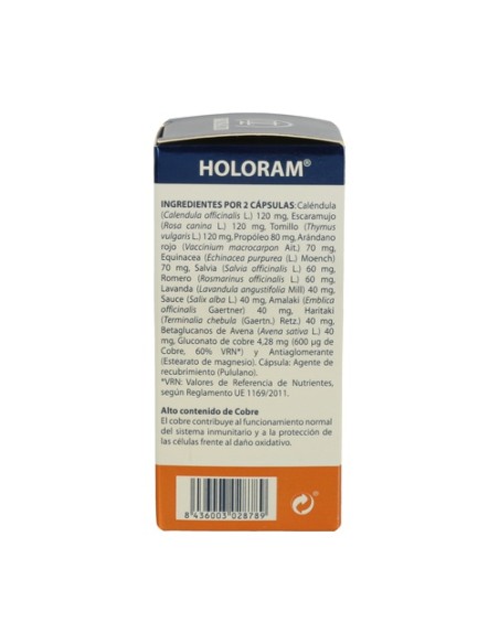 Holoram Soluban 60 cápsulas Equisalud