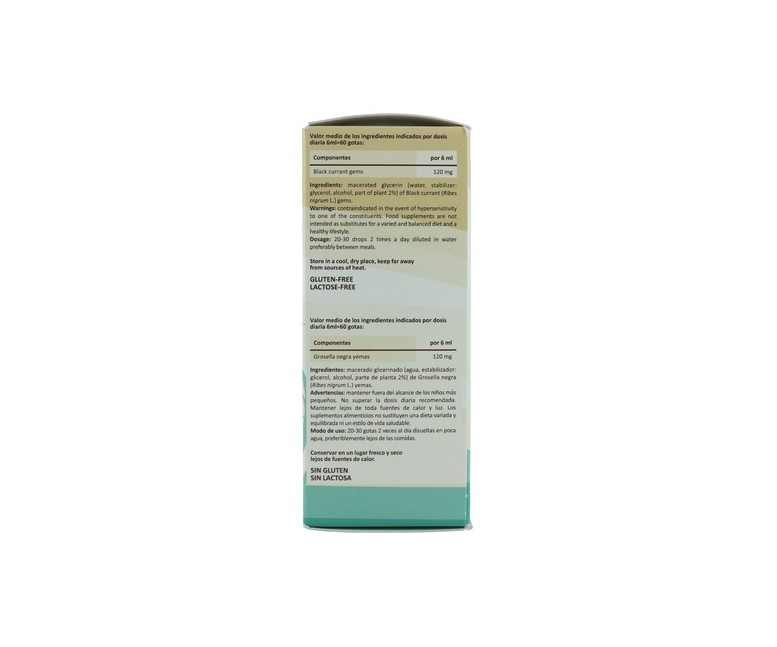 Grosellero negro 50 ml Erbenobili