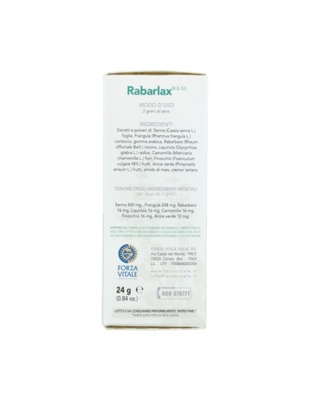 Rabarlax+ 25 g Forza Vitale