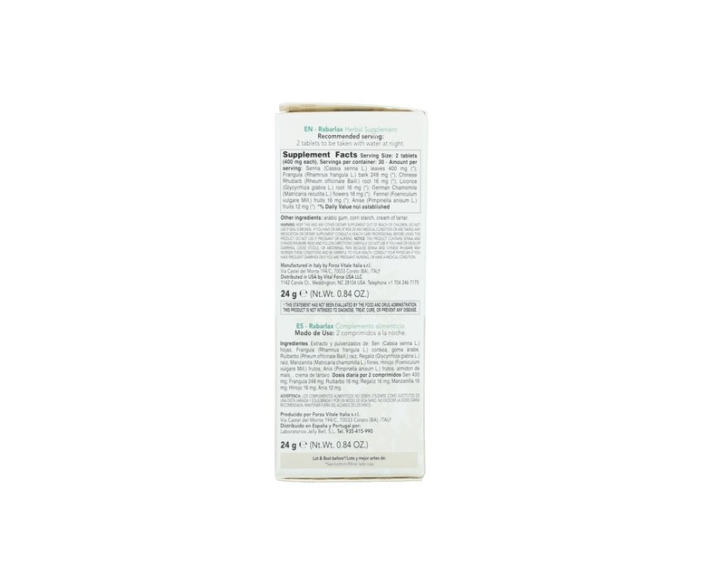 Rabarlax+ 25 g Forza Vitale