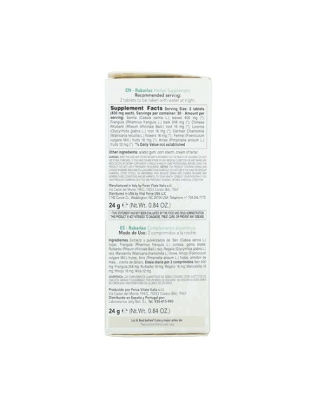 Rabarlax+ 25 g Forza Vitale