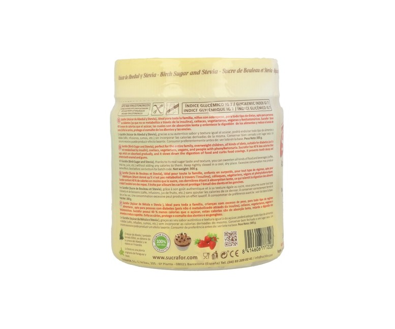 Sucrafor 60 sobres de 1g Sucrafor