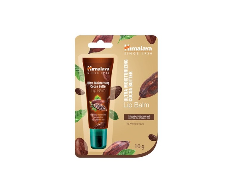 Bálsamo labial de manteca de cacao ultra hidratante 10 g Himalaya Herbals