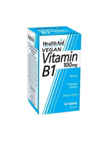 Vitamina B1 Tiamina 90 comprimidos Health Aid