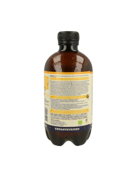 Bebida Kombucha Té Piña y Melocotón Bio 400 ml (Melocotón - Piña) Captain Kombucha