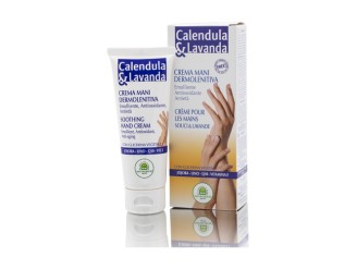 Crema de manos de caléndula y lavanda