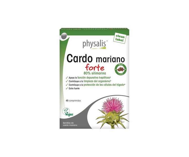 Cardo Mariano Forte 45 comprimidos Physalis