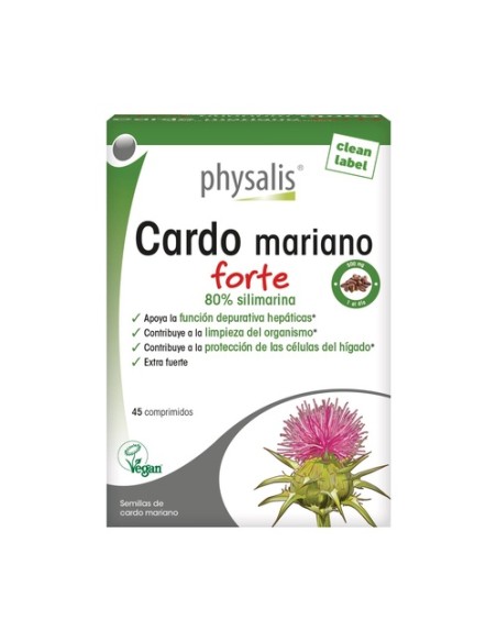 Cardo Mariano Forte 45 comprimidos Physalis