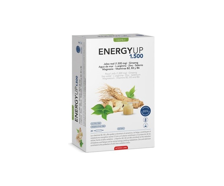 Bipole jalea energy up 1500 20 ampollas Intersa