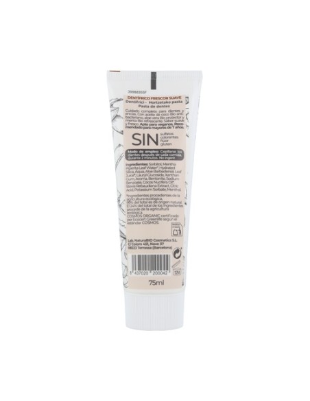 Dentífrico Extra Fresco Aloe Vera y Coco Bio 75 ml NaturaBIO Cosmetics