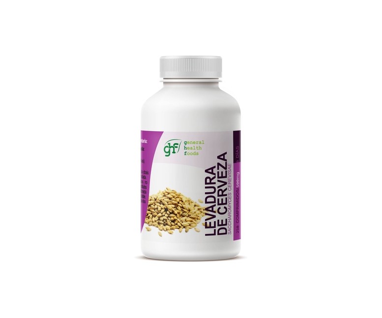 Levadura de cerveza 500 mg 250 comprimidos de 500mg GHF