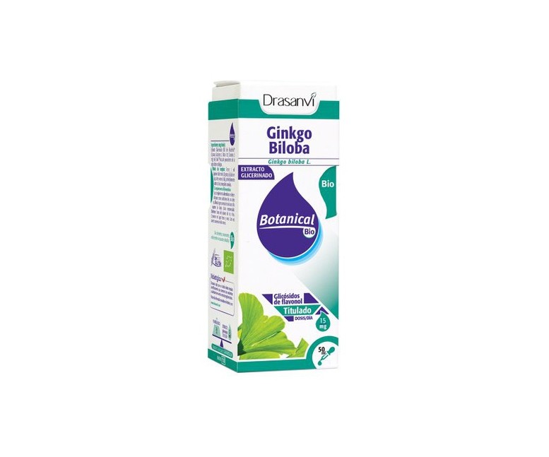 Extracto de Ginkgo Biloba Botanical Bio 50 ml Drasanvi