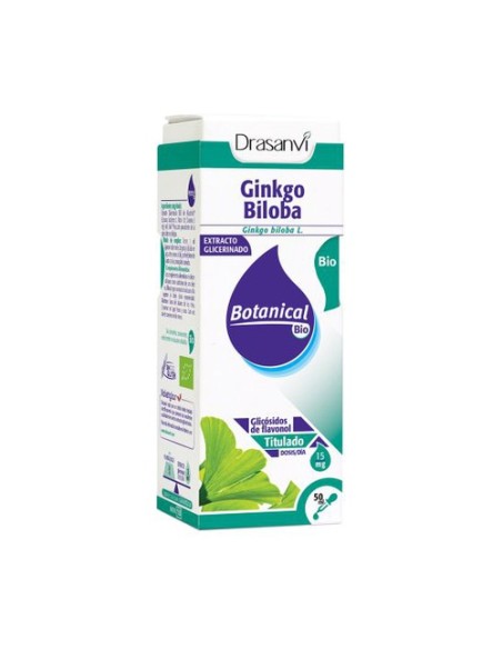 Extracto de Ginkgo Biloba Botanical Bio 50 ml Drasanvi