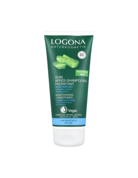 Acondicionador Hidratante Aloe Vera Bio 200 ml de crema Logona