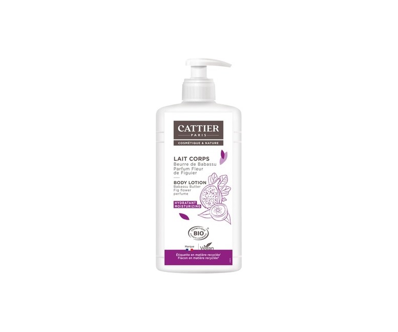 Leche corporal hidratante 500 ml de crema Cattier