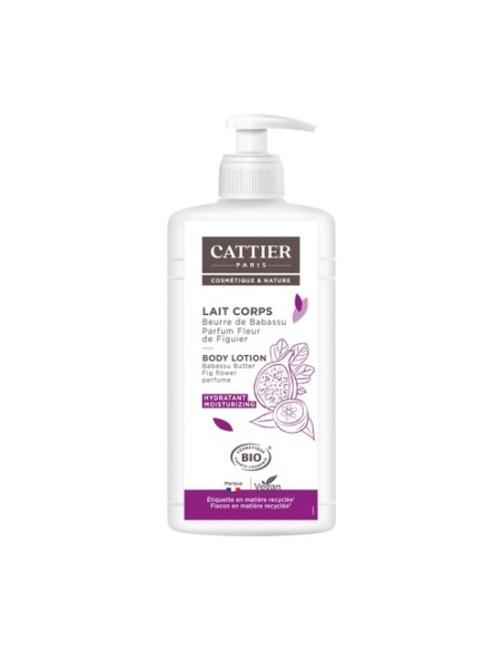 Leche corporal hidratante 500 ml de crema Cattier