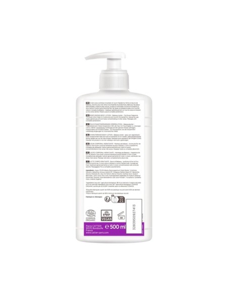 Leche corporal hidratante 500 ml de crema Cattier