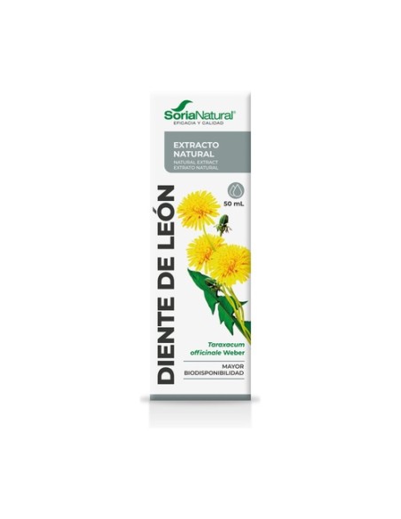 Extracto natural de diente de león 50 ml Soria Natural