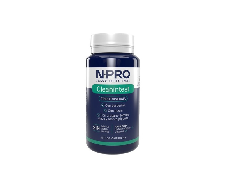 NPro Cleanintest (limpieza intestinal) 60 cápsulas NPro
