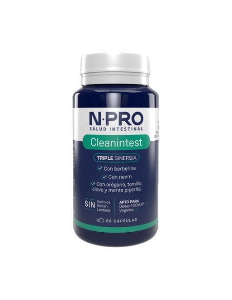 NPro Cleanintest (limpieza intestinal) 60 cápsulas NPro