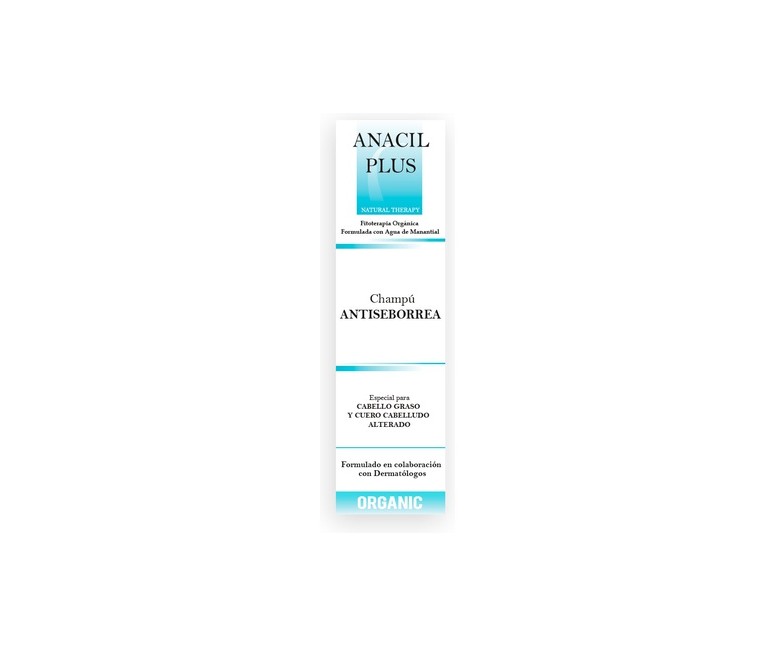 Champú Antiseborrea Cabello Graso 200 ml Anacil Plus