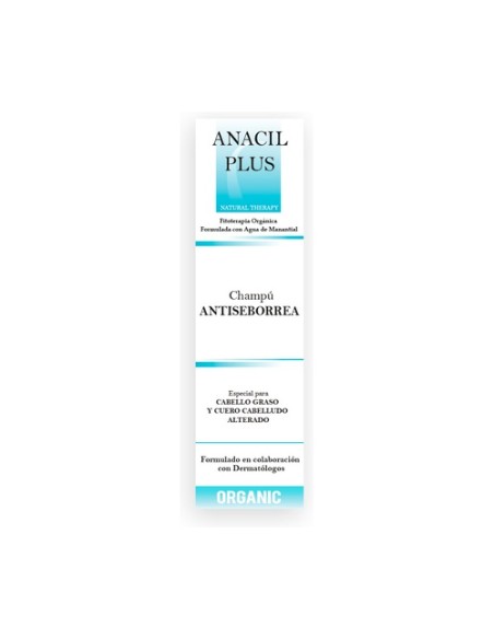Champú Antiseborrea Cabello Graso 200 ml Anacil Plus