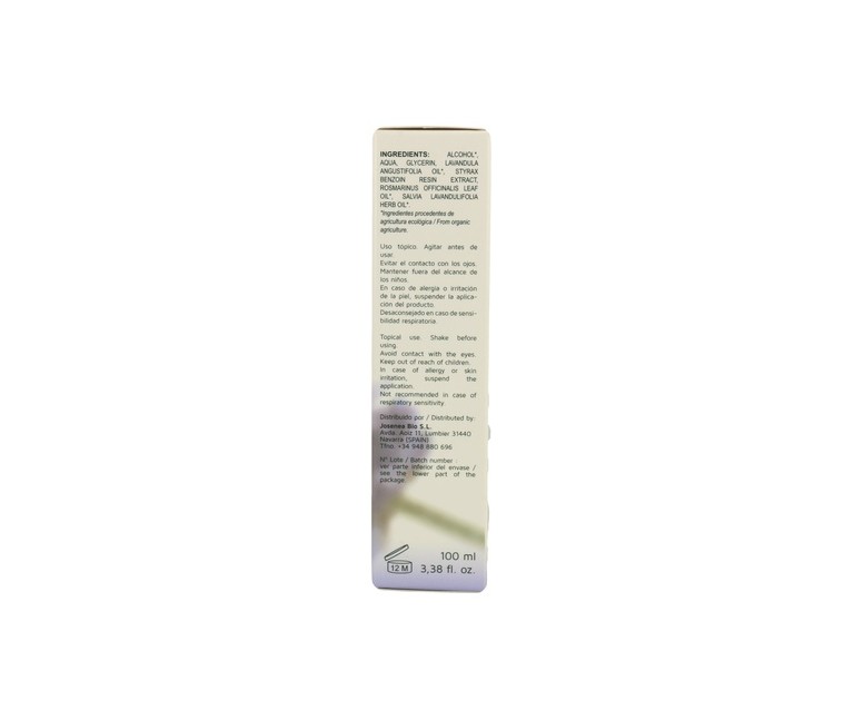 Desodorante spray salvia y lavanda Bio 100 ml Irati Organic