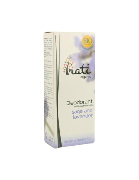 Desodorante spray salvia y lavanda Bio 100 ml Irati Organic