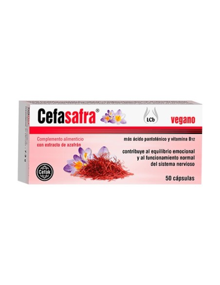 Cefasafra - Extracto de azafrán 50 cápsulas Cefak
