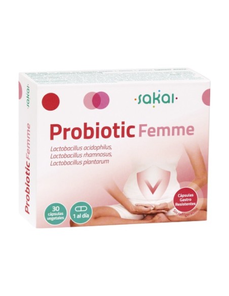 Probiotic Femme 30 cápsulas Sakai