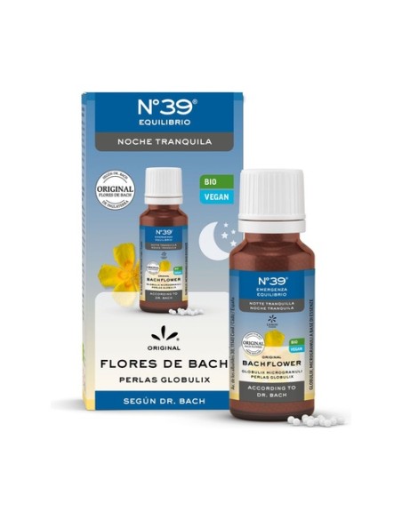 No 39 Globulix noche tranquila con flores de bach 20 g Lemon Pharma