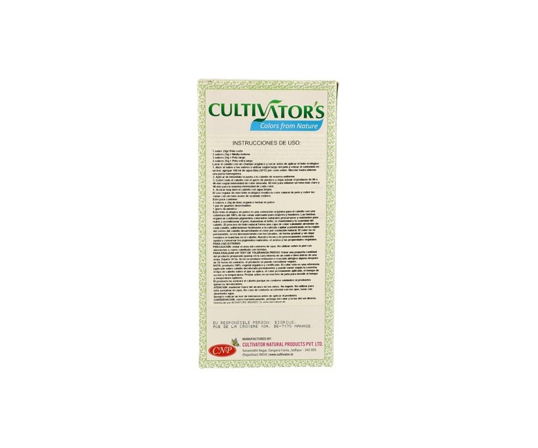 Tinte color caramelo vegano 100 g Cultivators