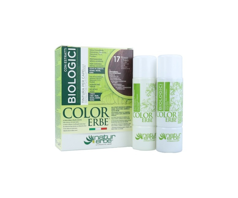 Tinte Color Erbe rojo claro 1 unidad (Rojo) Natur Erbe