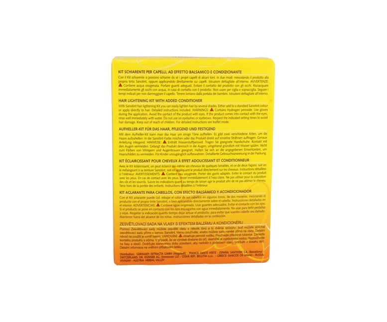 Kit Aclarante Sanotint 3 unidades de 15ml Sanotint