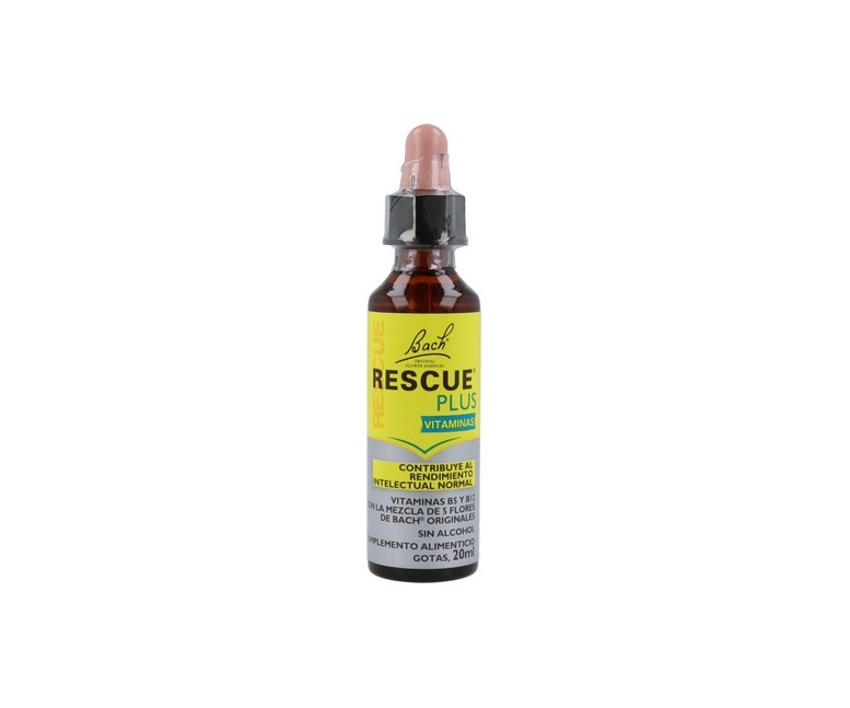 Bach Rescue Plus Vitaminas Gotas 20 ml Rescue