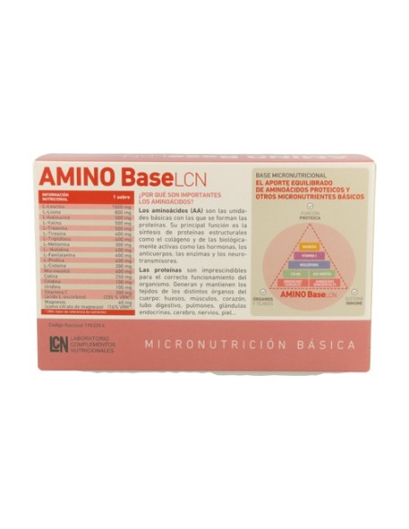 Amino Base 30 sobres de 9.6 g LCN