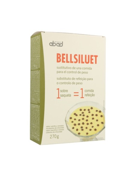 Natillas de Vainilla con Cereales Bellsiluet 5 sobres de 54g Abad