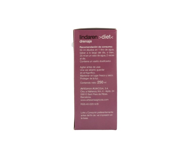 Drenaje (Control de Peso) 250 ml Plantis