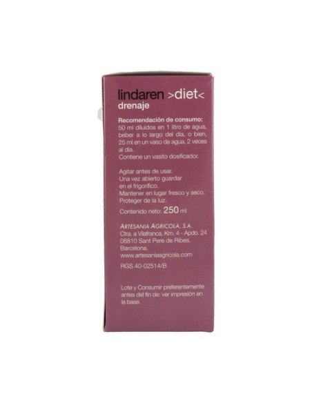 Drenaje (Control de Peso) 250 ml Plantis